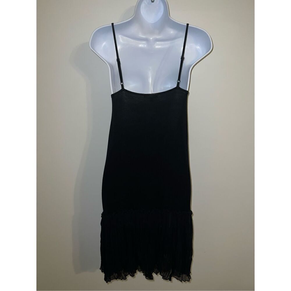 Women’s Black Dress Extender Layered Hem SMALL - Picture 4 of 6
